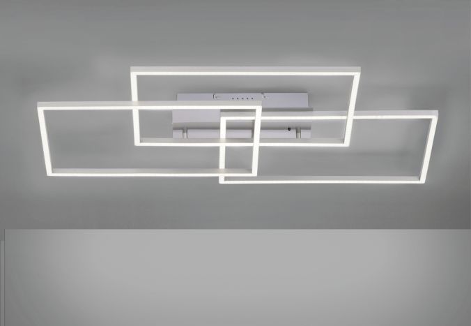 LED 3-flg Deckenleuchte Iven 82 x 50 cm