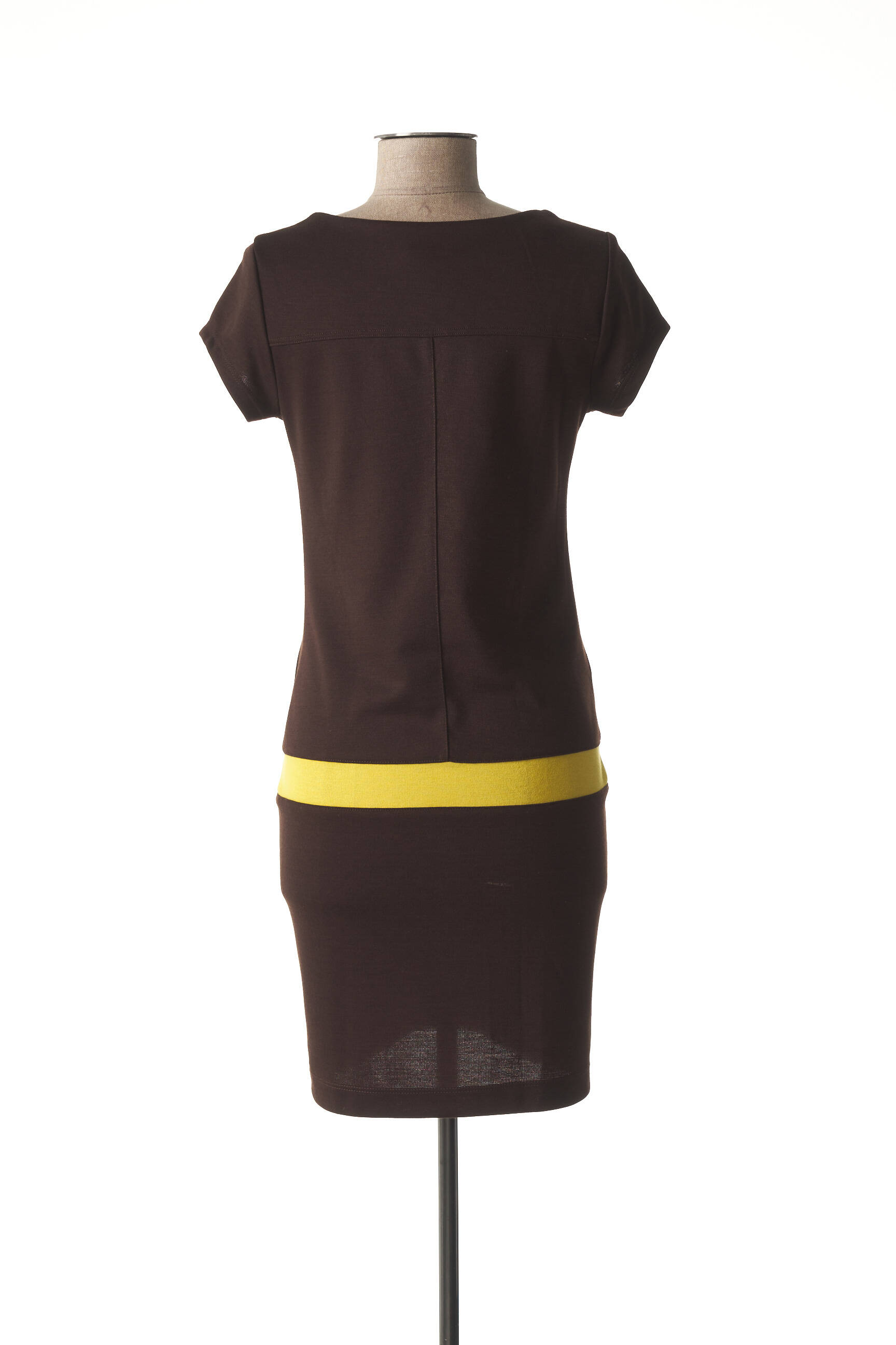 Nina Belly Robes Maternite Femme couleur marron