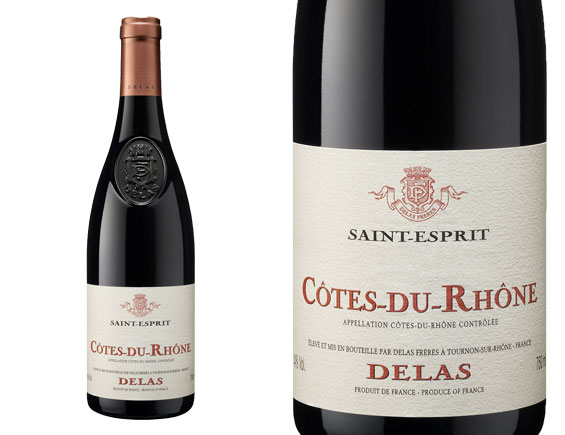 Maison Delas Frères Côtes-du-Rhône Saint-Esprit Rouge 2021 Rhône Côtes du Rhône