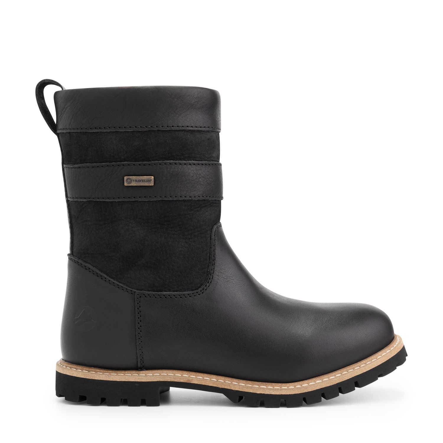 Travelin' Tallinn schwarze Damen Outdoorstiefel