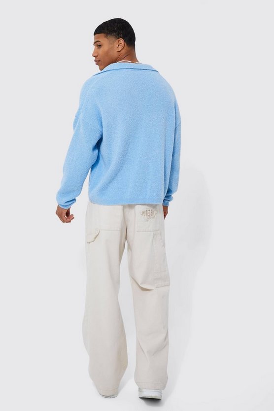 Kastiger Strick-Cardigan