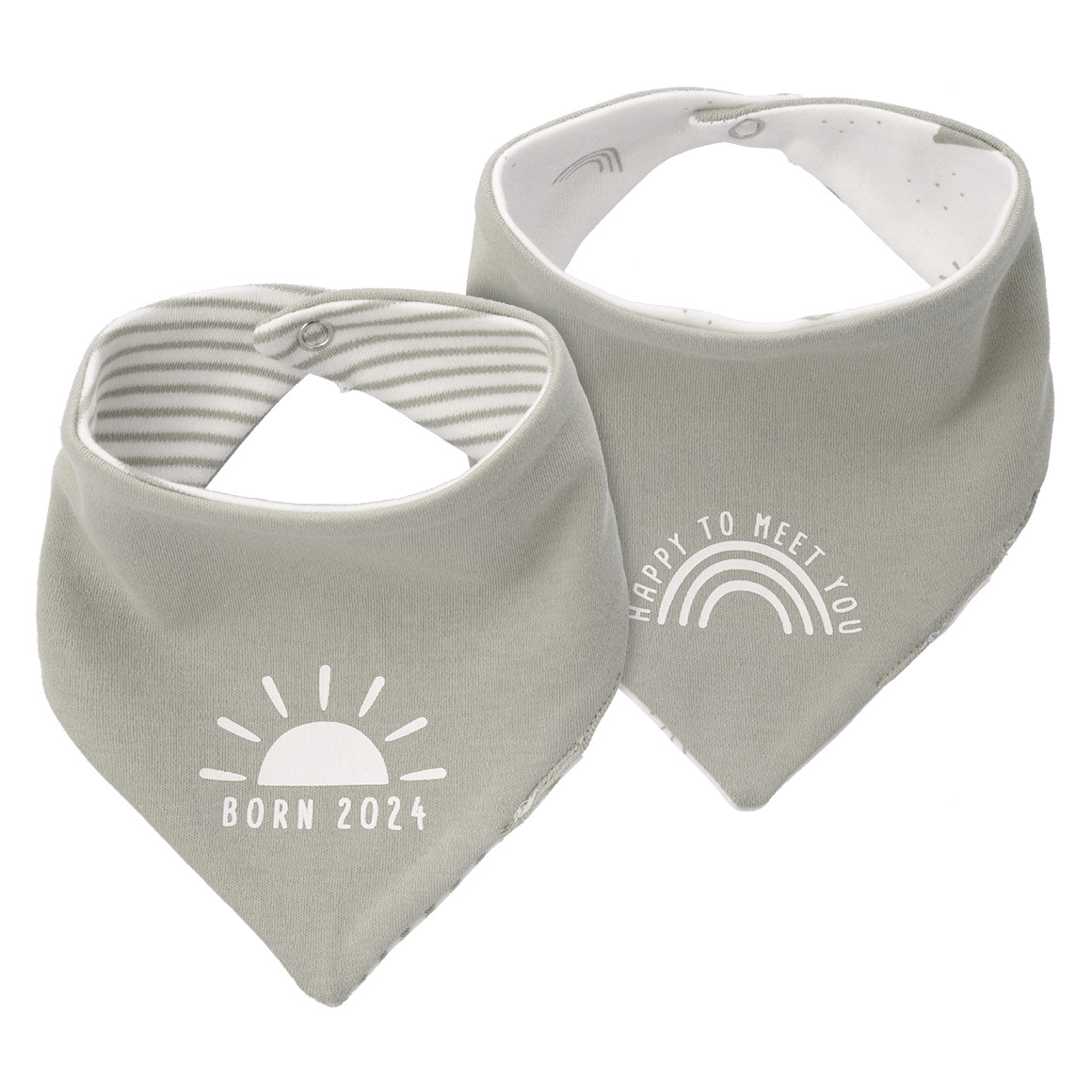 2 Newborn Bandana Born 2024