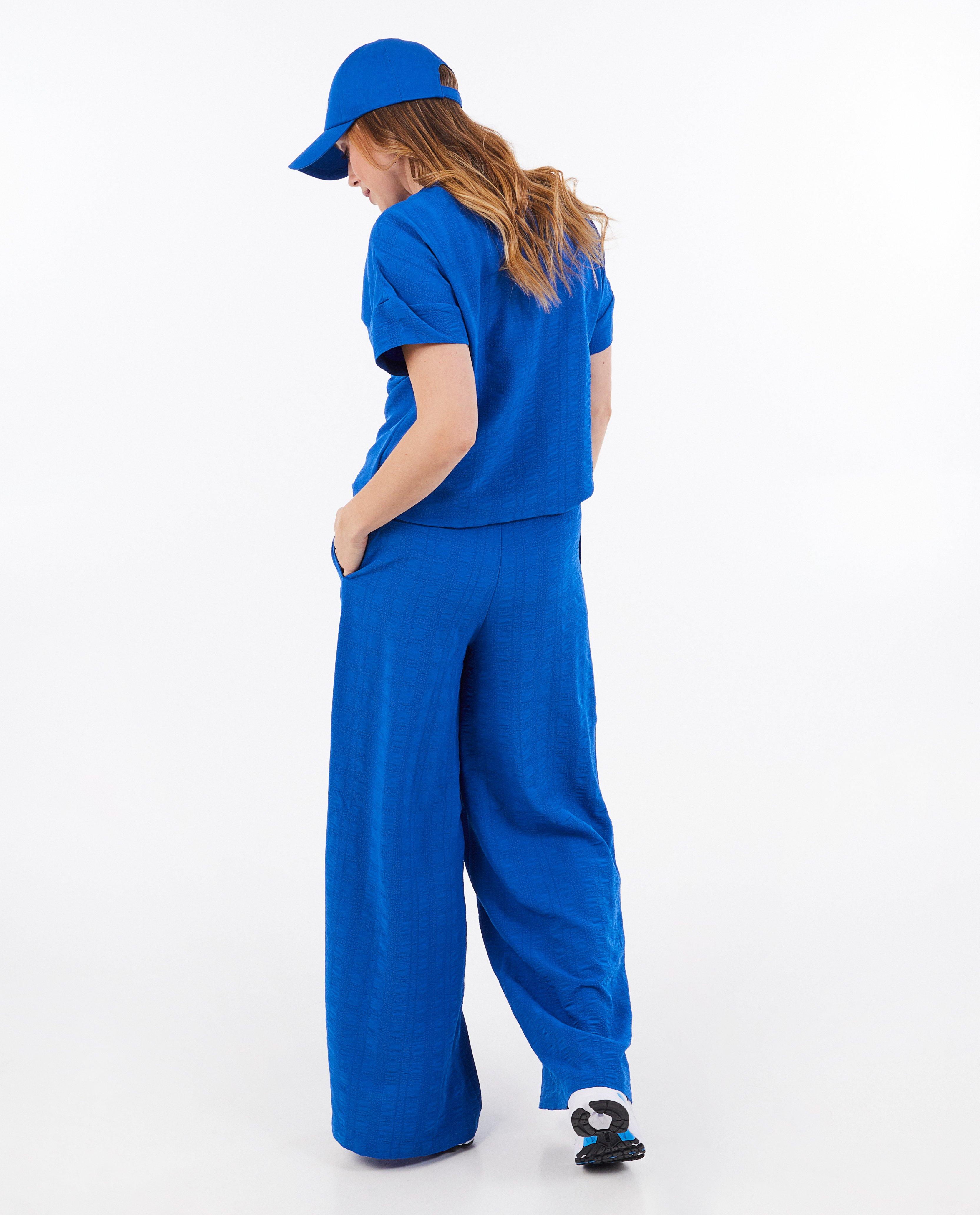 Pantaloni Sora Blue albaștri