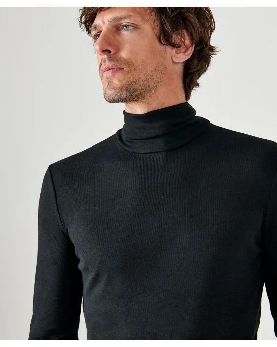 Tee-shirt fine côte manches longues Thermolactyl