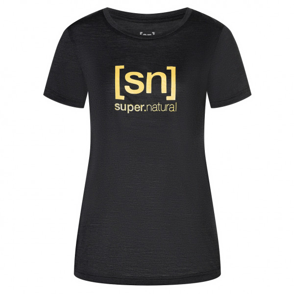 super.natural - Women's The Essential Logo Tee - Merinoshirt