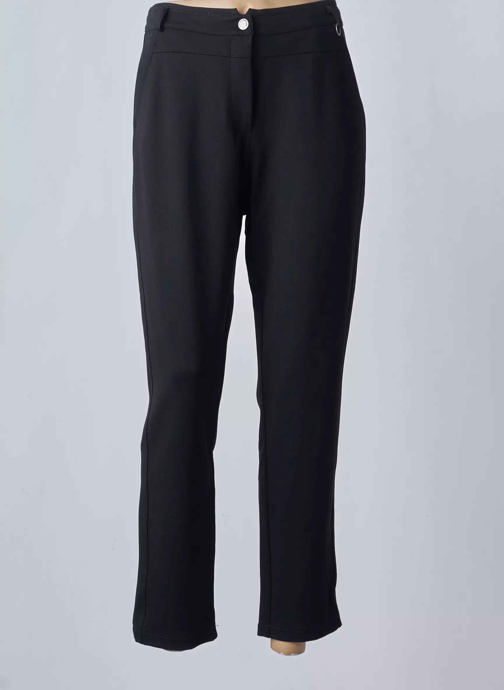 Mado Et Les Autres Pantalon7 8 Femme couleur noir