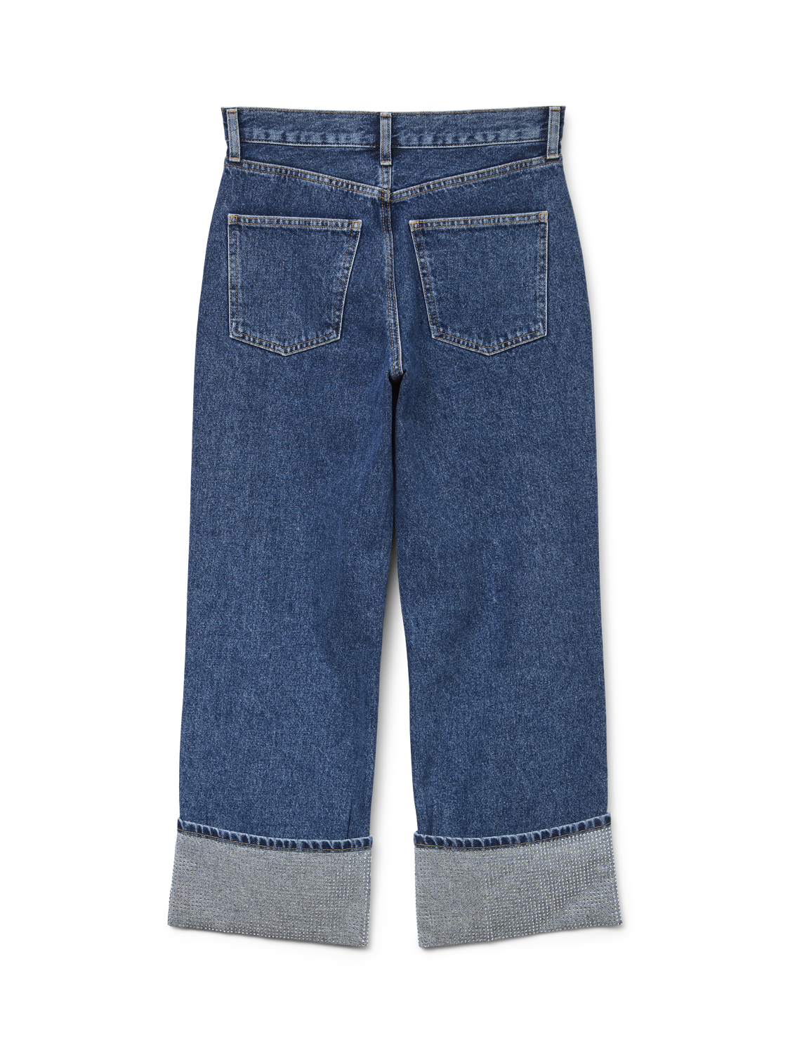 VMCHLOE Hohe Taille Weiter Beinschnitt Jeans