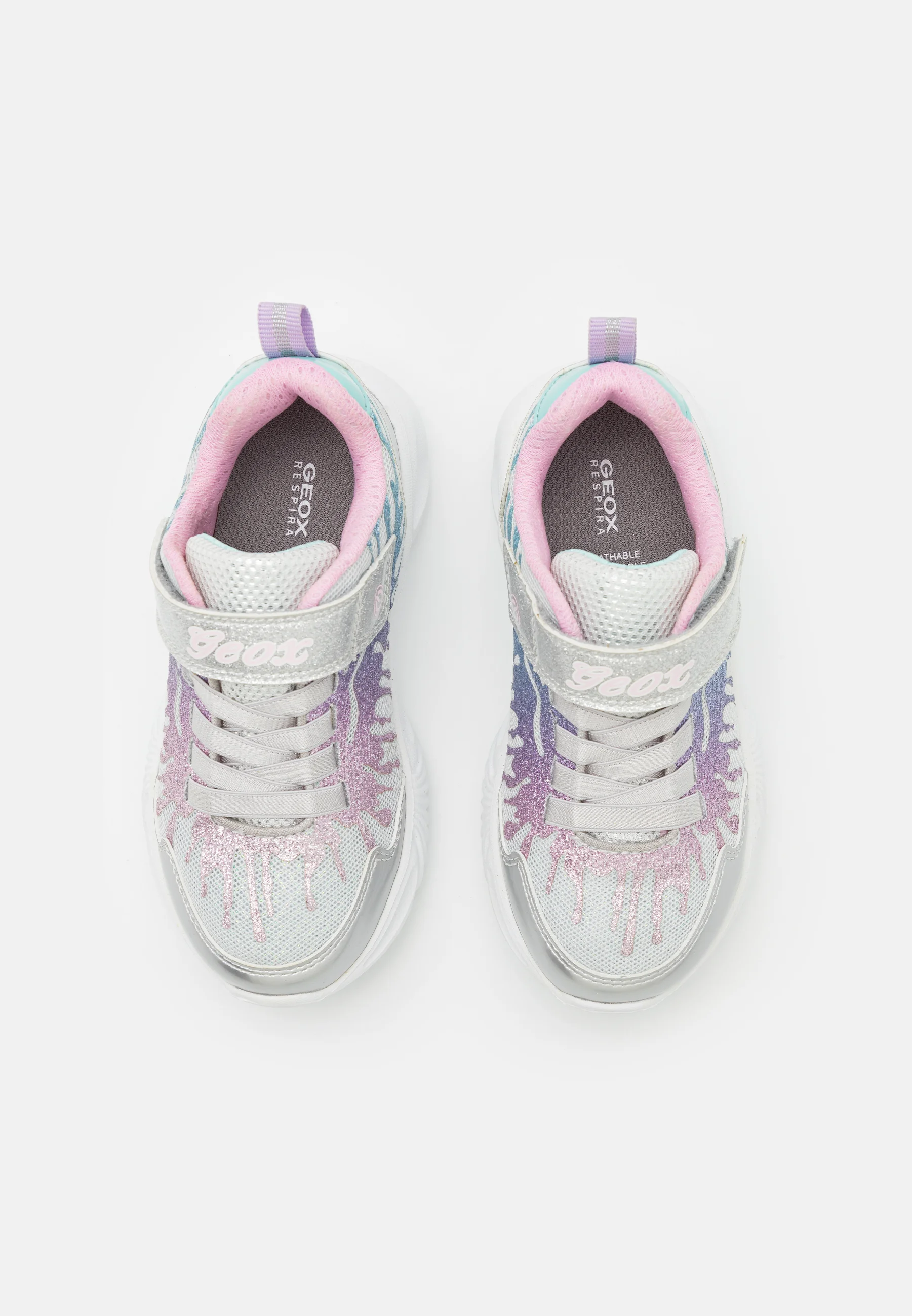 Geox ASSISTER GIRL LIGHTS - Zapatillas bajas