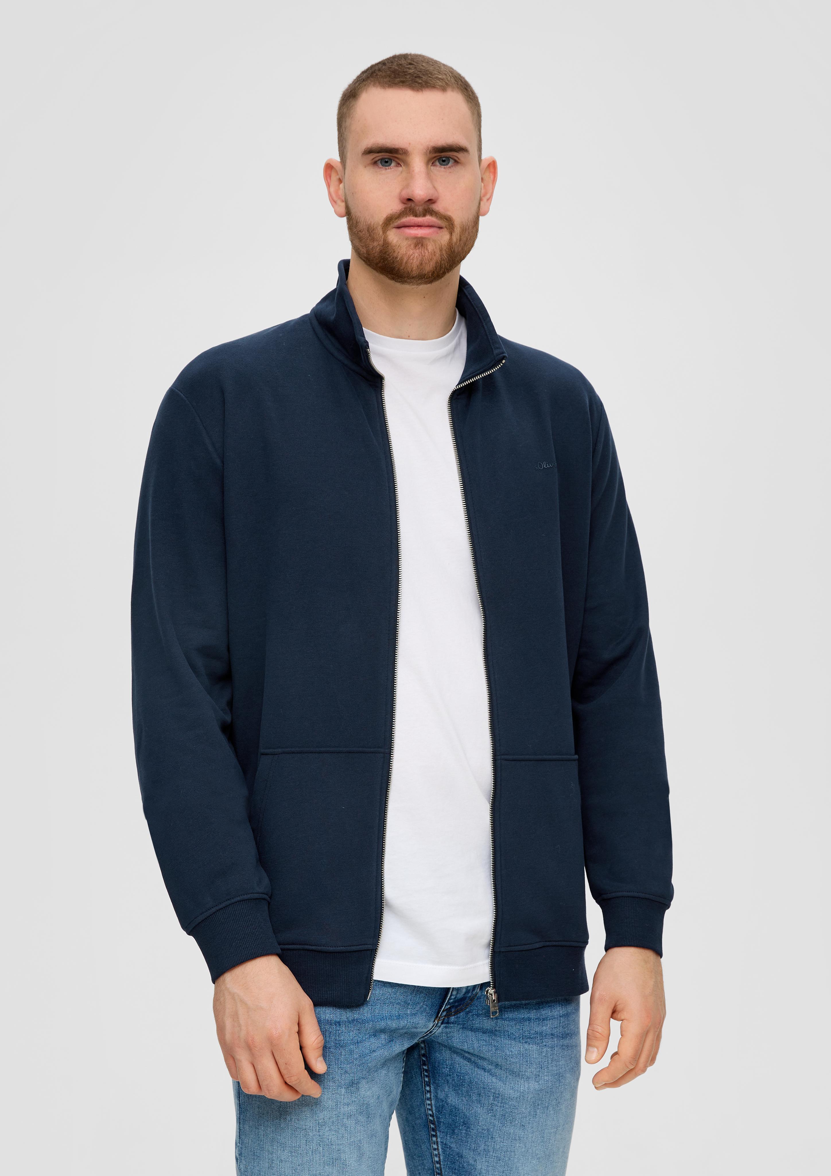 Sweatjacke mit Stehkragen  2143458-5978
