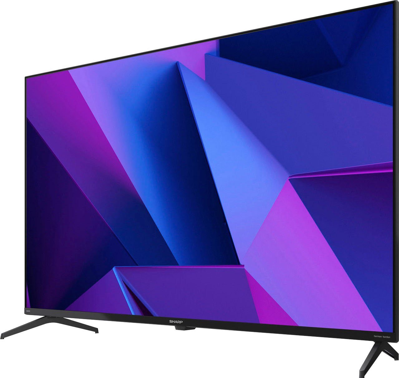 Sharp 4T-C43FNx LED-Fernseher (108 cm/43 Zoll, 4K Ultra HD, Android TV, Smart-TV)