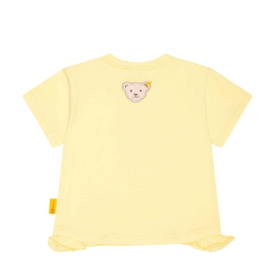T-Shirt kurzarm, gelb für Mädchen