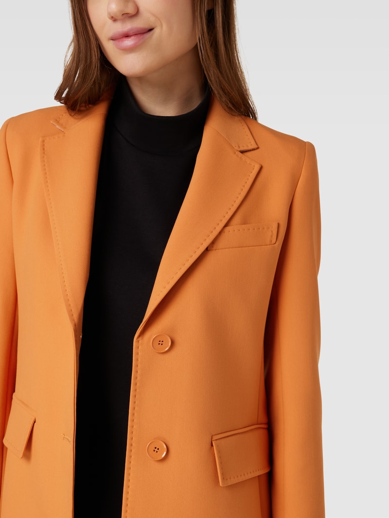 Blazer mit Reverskragen Modell 'UVA' in orange