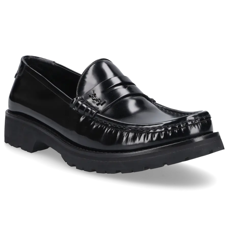 Saint Laurent - Loafer LE LOAFER Kalbsleder - schwarz