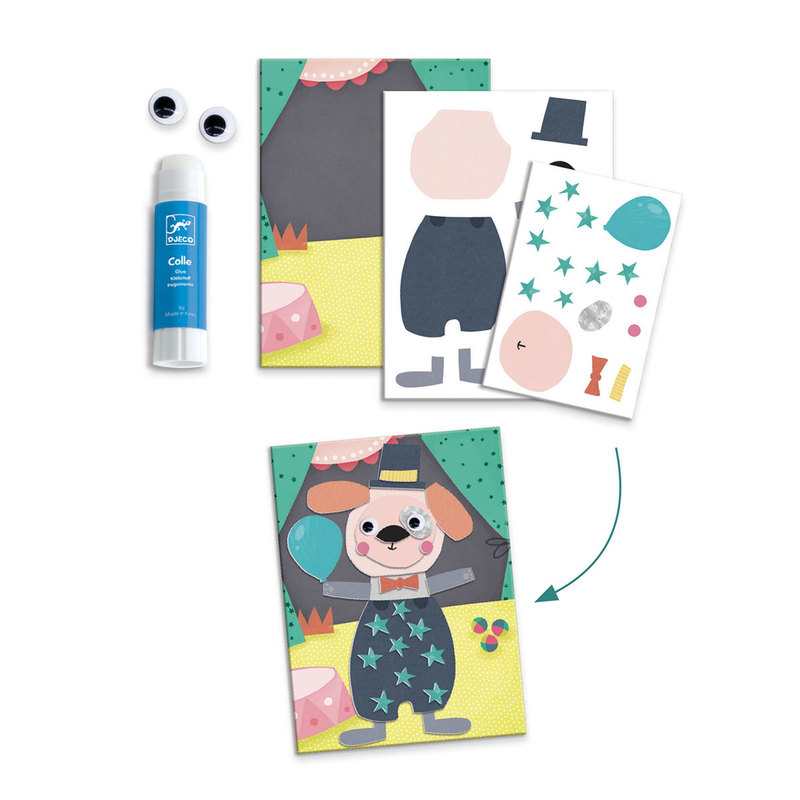 Coffret multi-activités Les animaux et leurs maisons Djeco