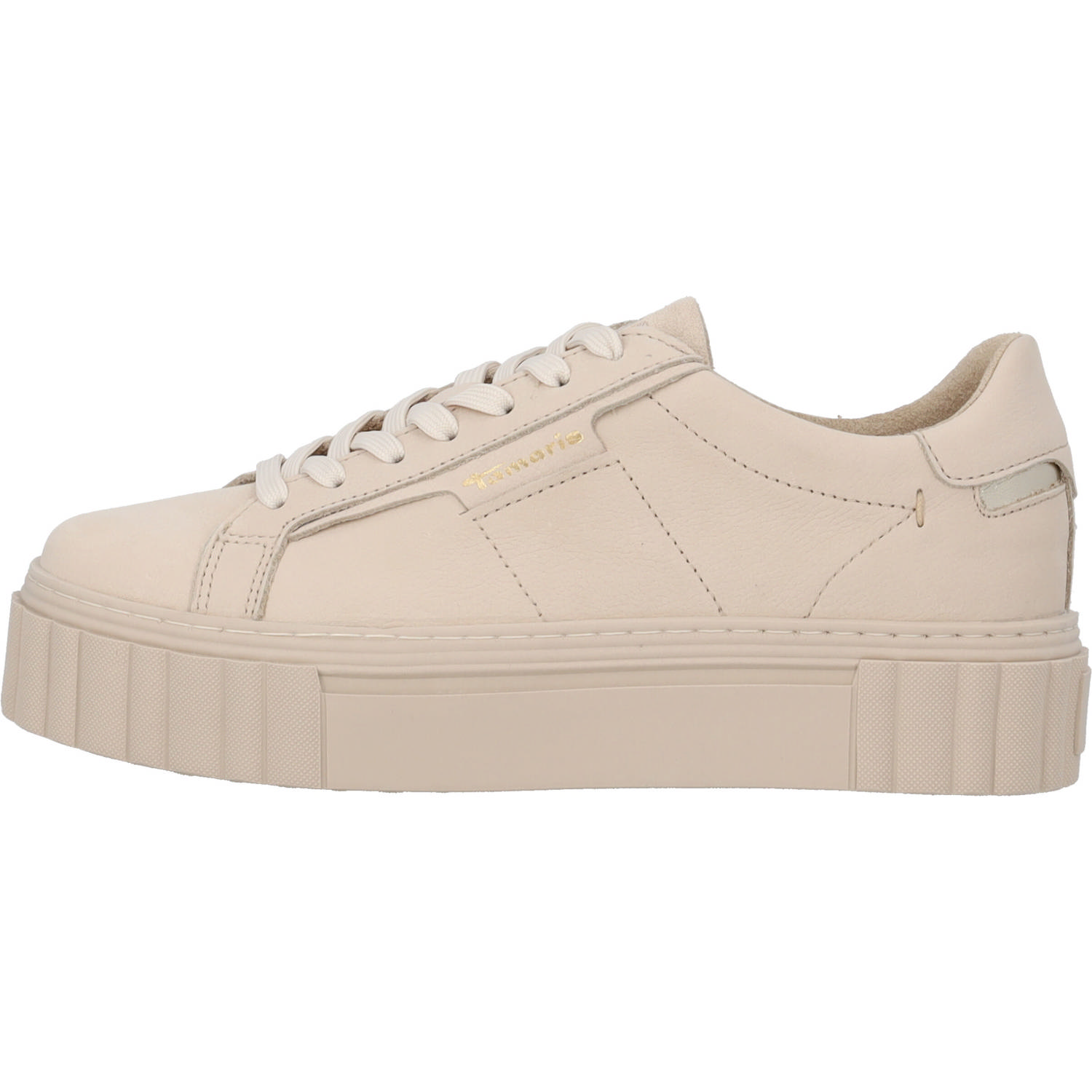 Tamaris 23738, Schnürschuhe, Damen, Beige
