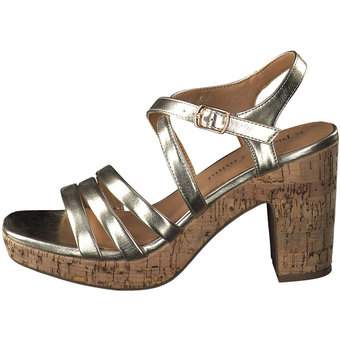piece of mind Sandale in gold