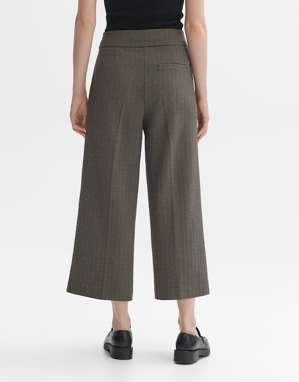 Culotte Misha herringbone
