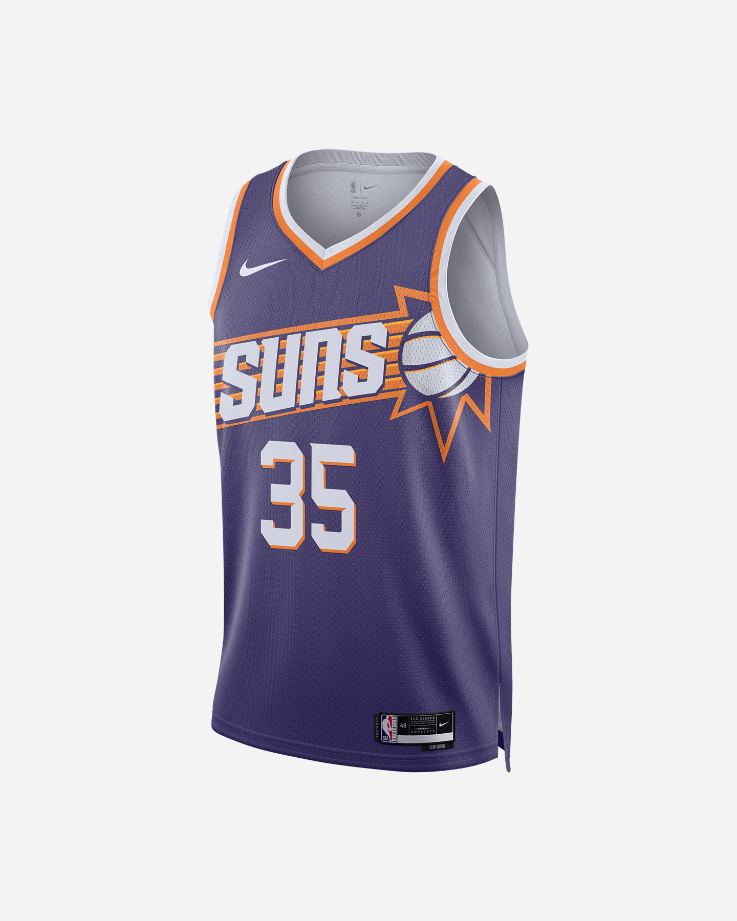 Koszyk Canotta Nike Icon Phoenix Durant Kevin Swing 23 M DV4855-570