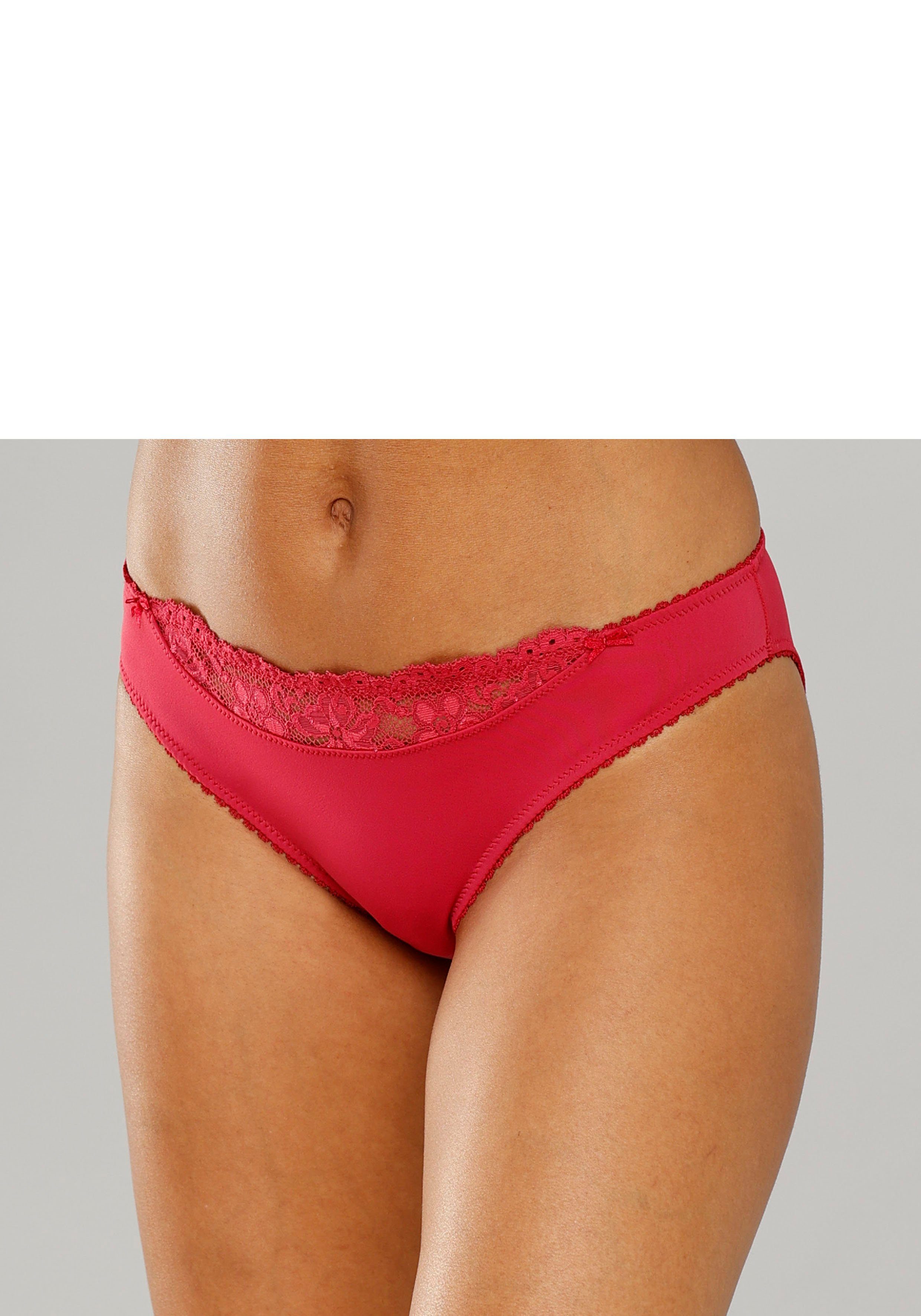 Nuance Slip (2-St) mit Spitzeneinsatz vorne