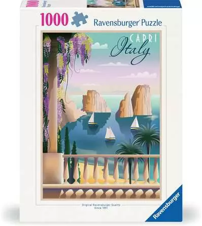 Puzzle 1000 Teile - Postkarte aus Capri