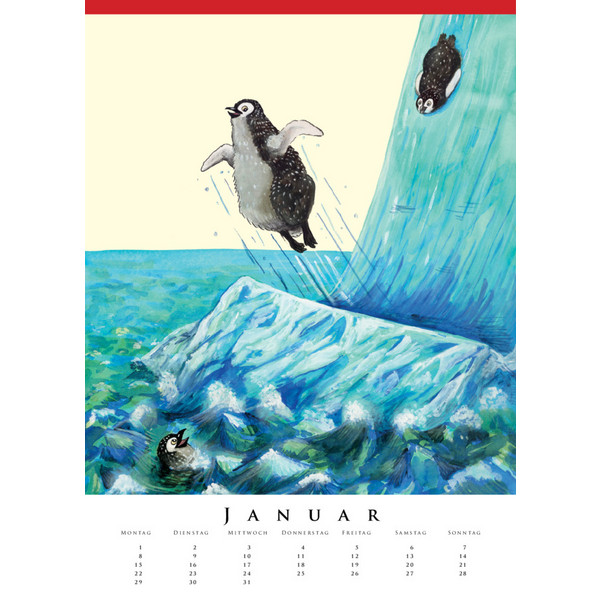 LEONARD ERLBRUCHS KINDERZIMMERKALENDER 2024 - Kalender