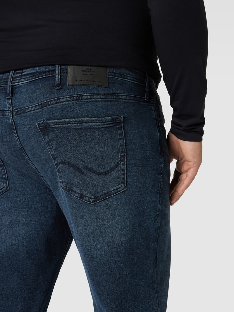 PLUS SIZE Jeans im 5-Pocket-Design Modell 'GLENN' in jeans