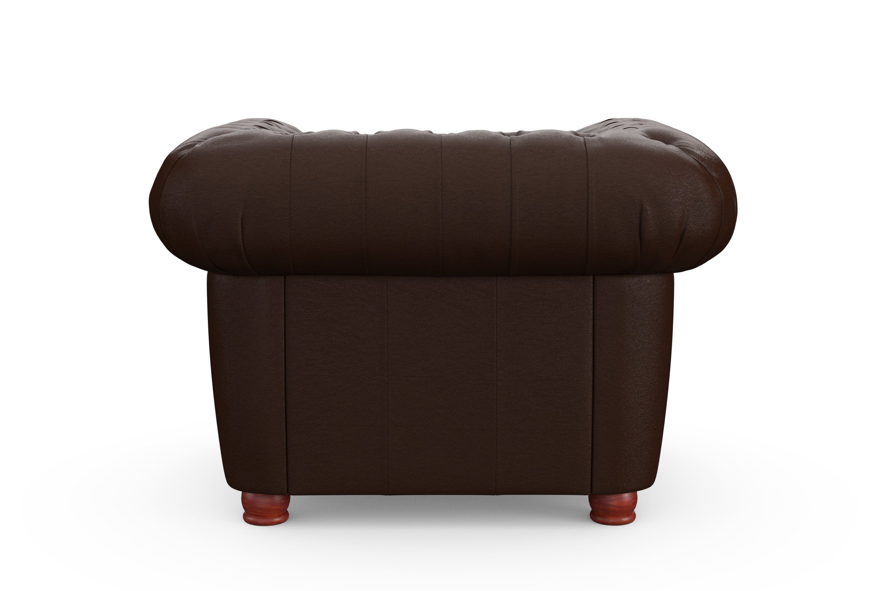 Max Winzer® Chesterfield-Sessel Kent, Sessel mit edler Knopfheftung, Breite 110 cm
