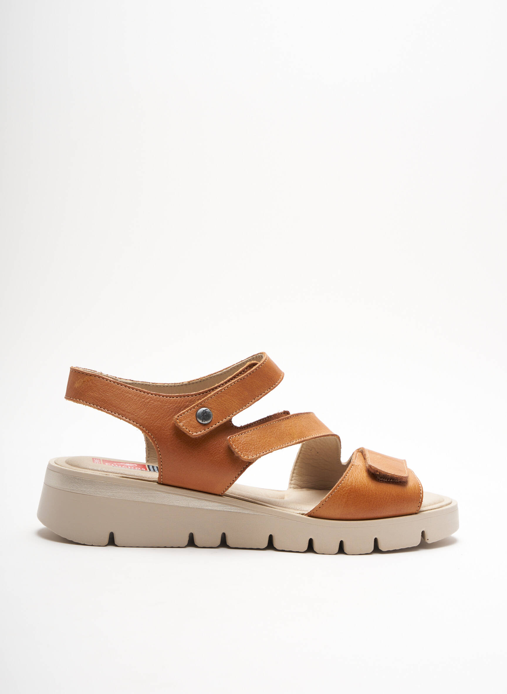 Fluchos Sandales Nu Pieds Femme couleur marron