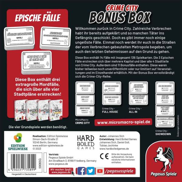 MicroMacro: Crime City - Bonus Box (deutsch)
