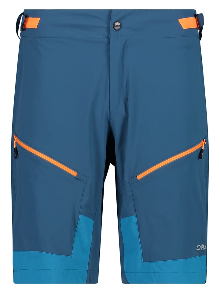 CMP 3in1-Fahrradshorts in Blau/ Schwarz günstig kaufen