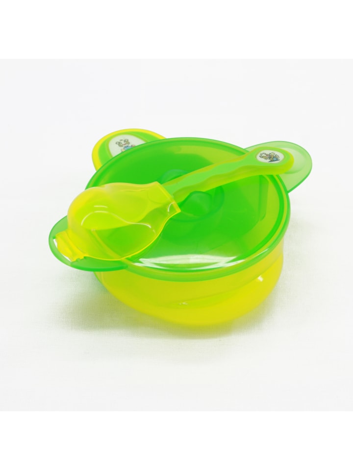 Vital Baby Baby-Set mit Unterteiler in Grün/Gelb günstig kaufen onesize