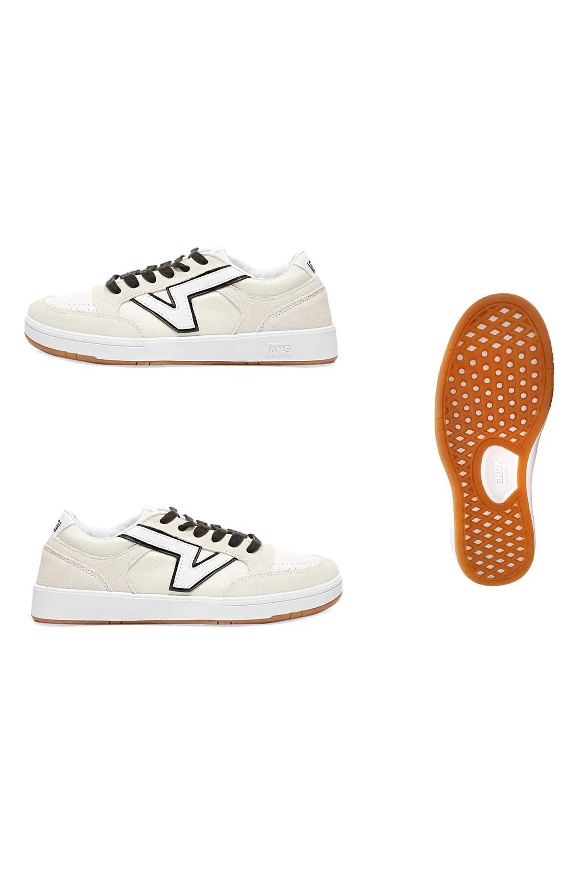 Vans  Sneaker - Weiß - Flacher Absatz