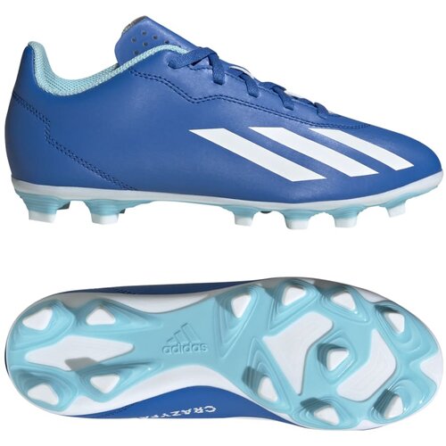 KINDER FUSSBALL-RASENSCHUHE X CRAZYFAST.4 FXG