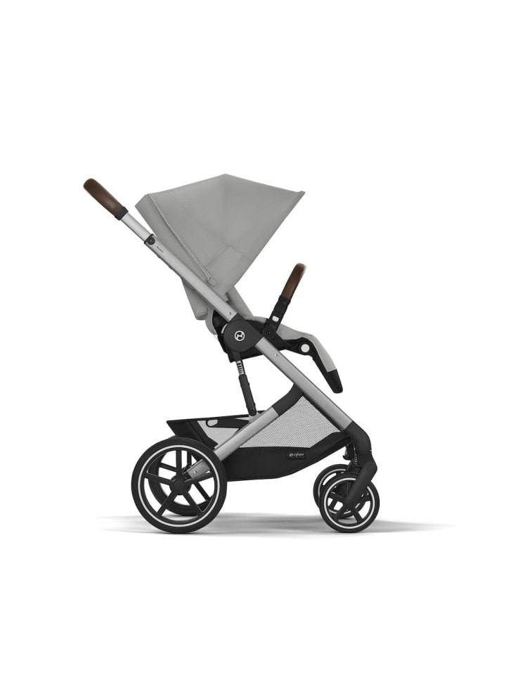 Cybex Cybex Balios S Lux Kinderwagen - Farbe: Stone Grey / Gestell Silber günstig kaufen onesize