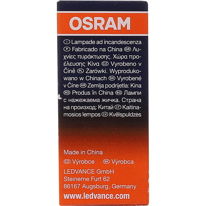 Osram Glødelampe mini 2-pk, 15 W E14 Osram