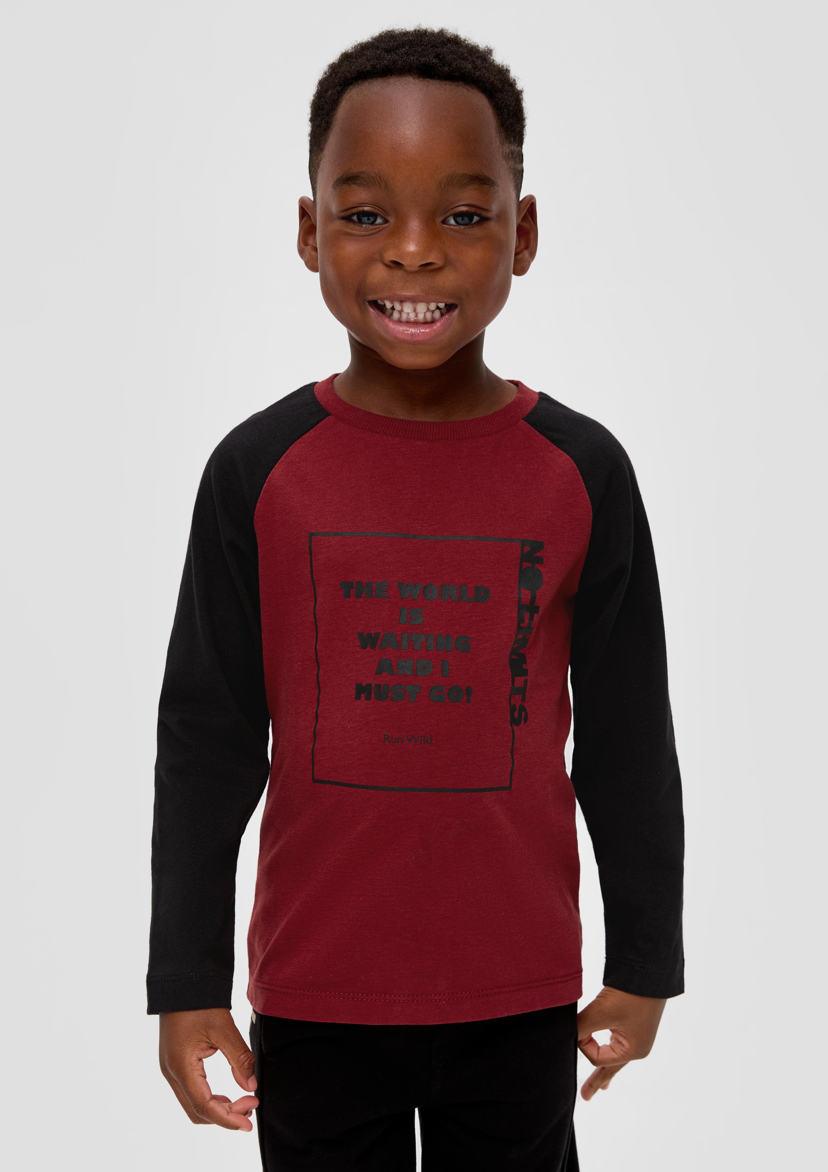 Longsleeve mit Statement-Print  2134175-3865