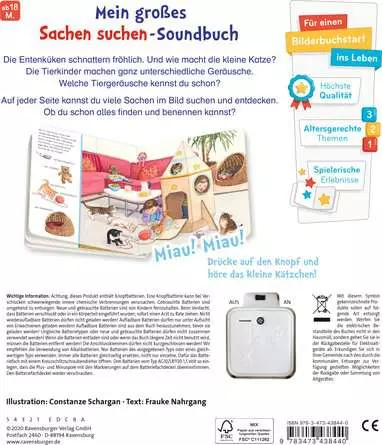 Sachen suchen, Sachen hören: Bei den Tierkindern
