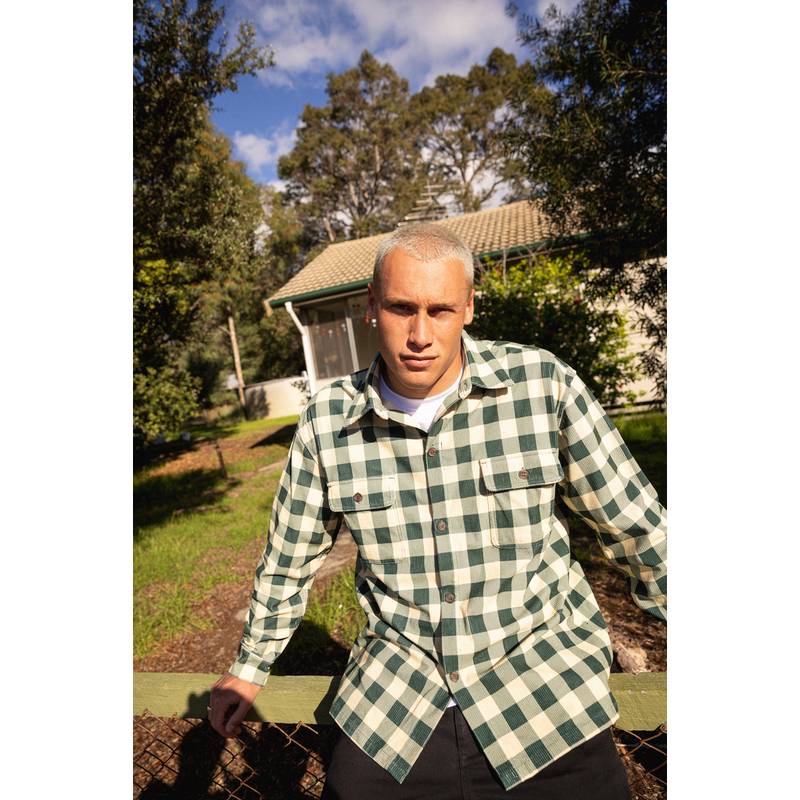 RUSTY BOROUGH LONG SLEEVE SHIRT Langarmhemd Herren