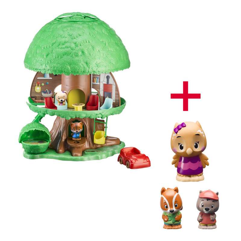 Lot Arbre magique et figurine surprise OFFERTE Klorofil