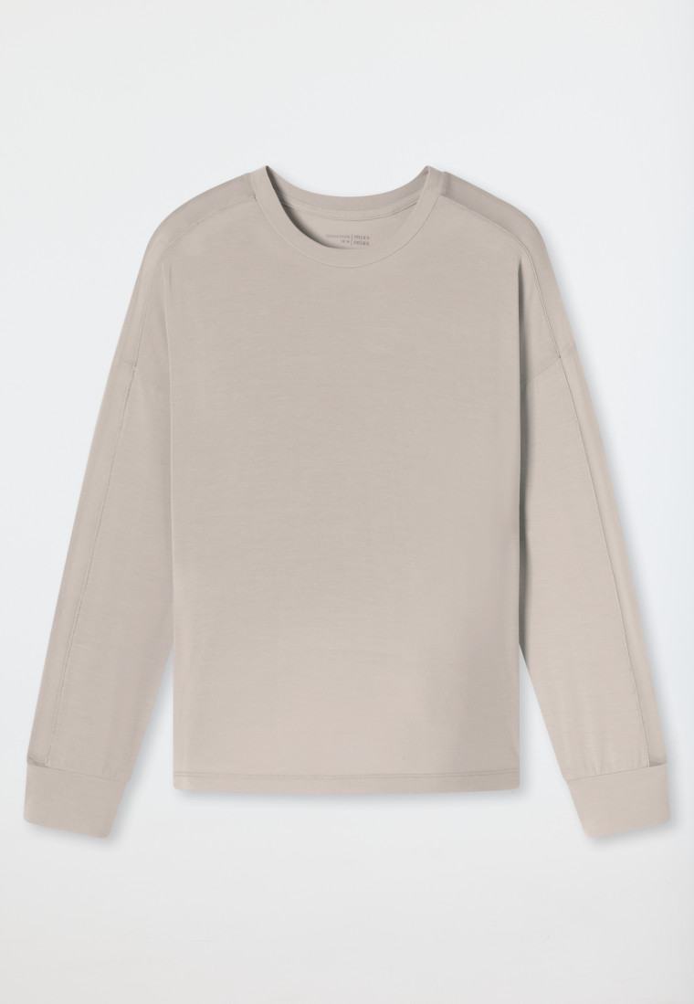 Shirt langarm beige - Mix+Relax