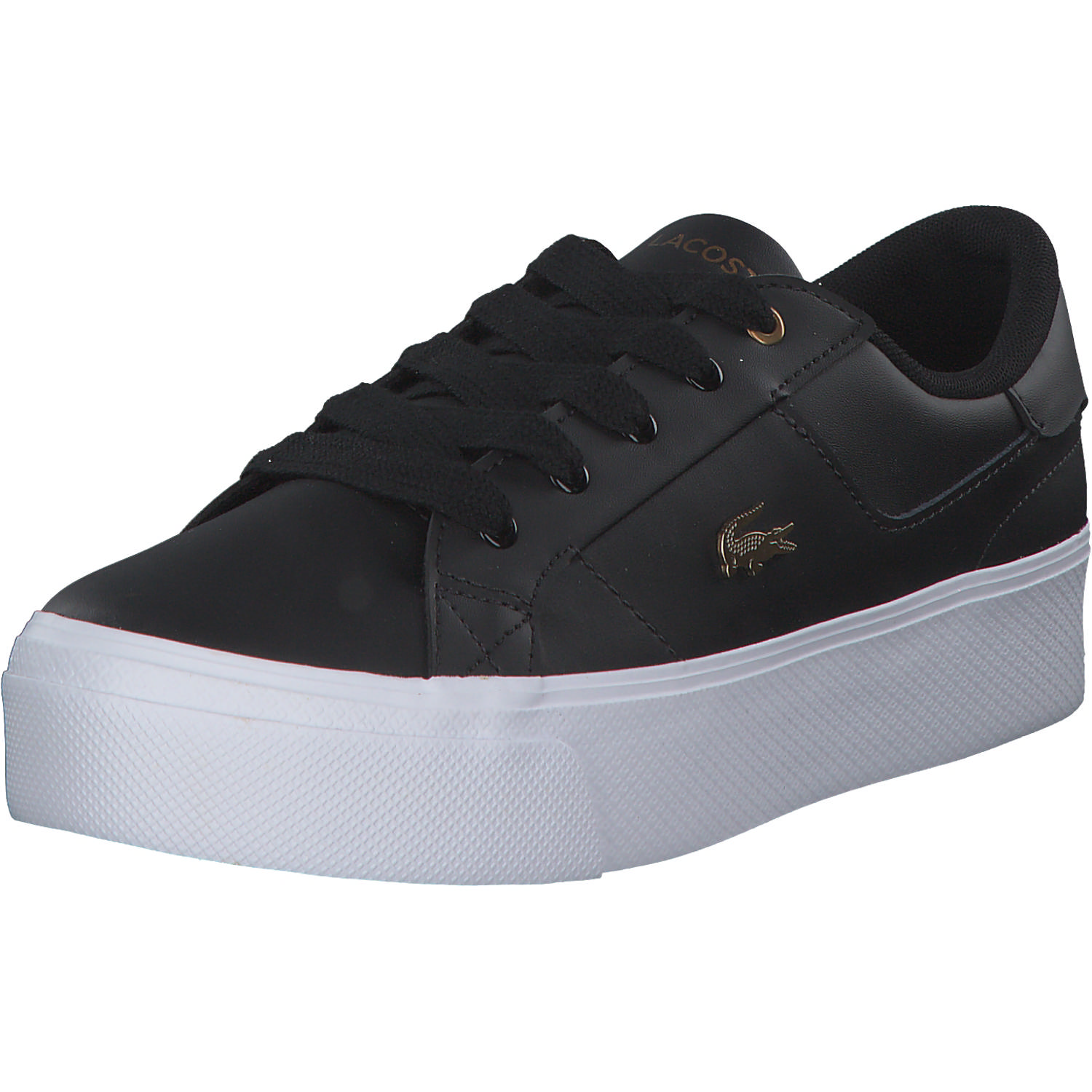 Lacoste Ziane Platform 45CFA0013, Schnürschuhe, Damen, Schwarz