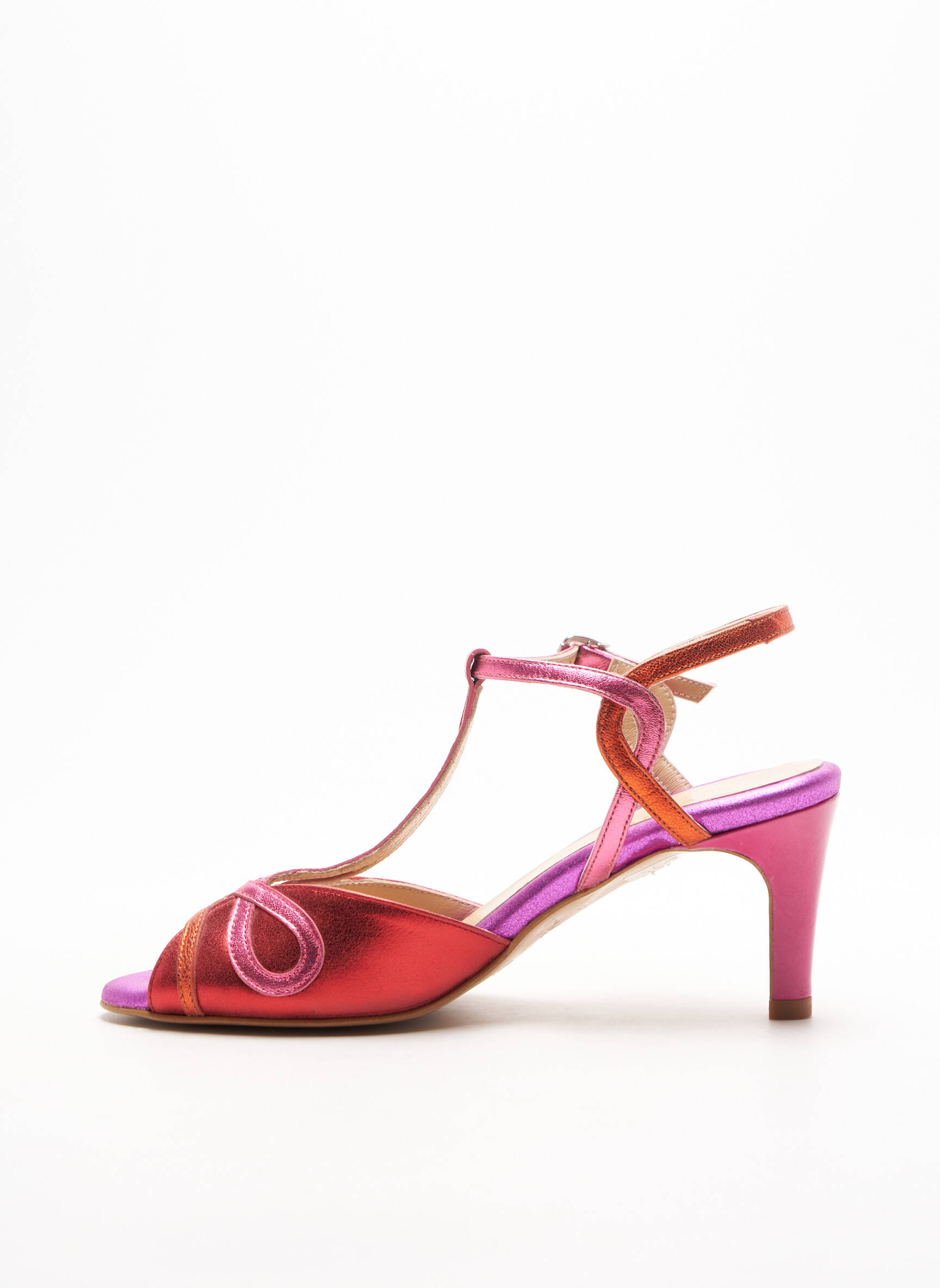 Creatis Sandales Nu Pieds Femme couleur rose