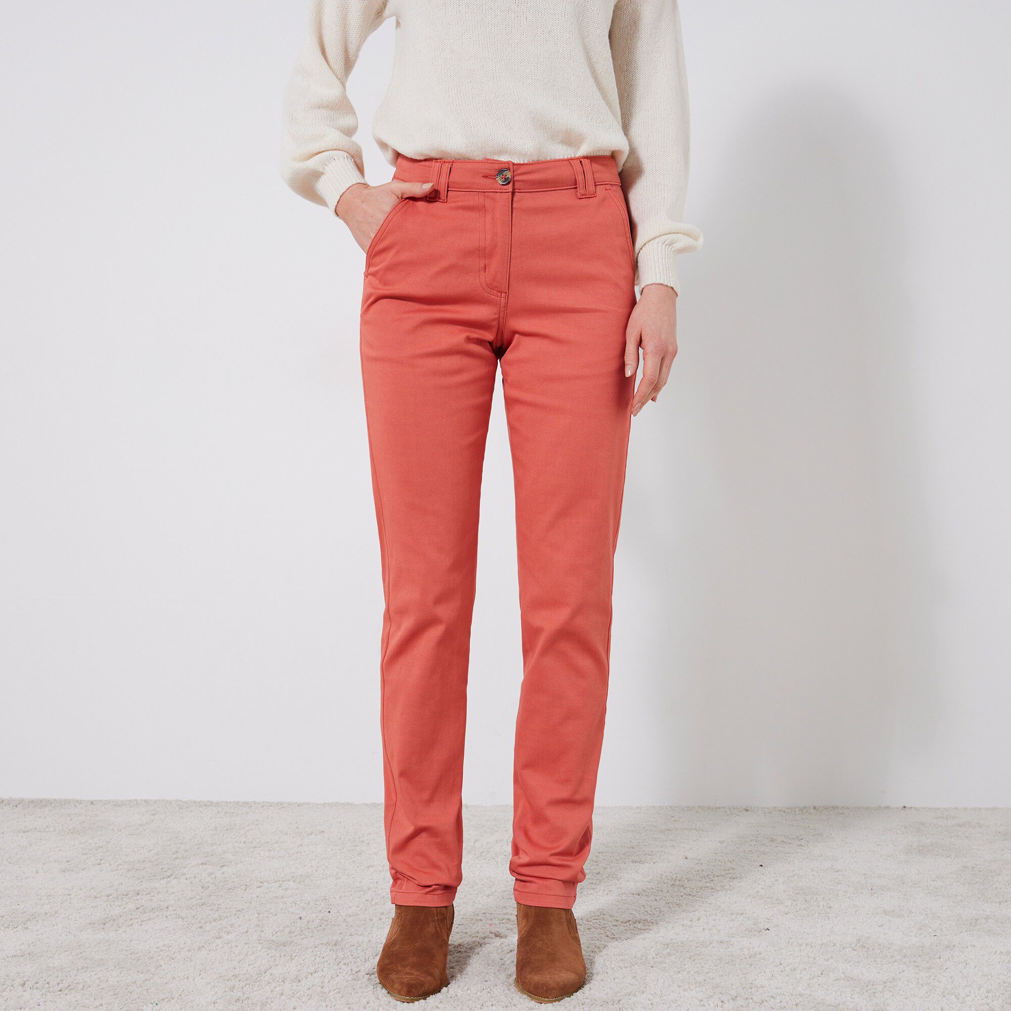 Pantalon chino stretch