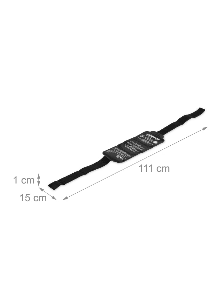 relaxdays 4 x Kältegürtel in Schwarz günstig kaufen onesize