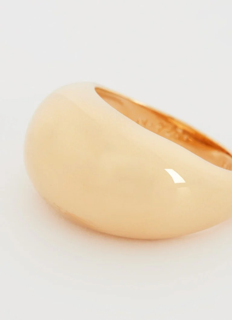 Missoma Chubby Dome ring gold-plated