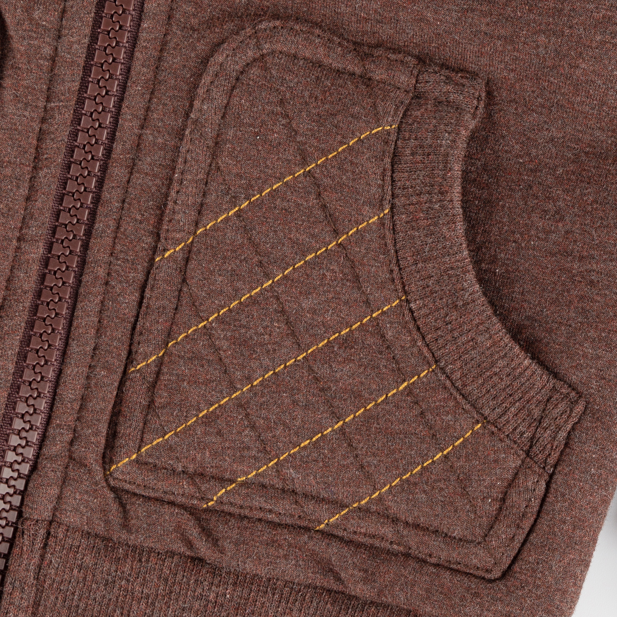 Baby Sweatjacke, dunkelbraun