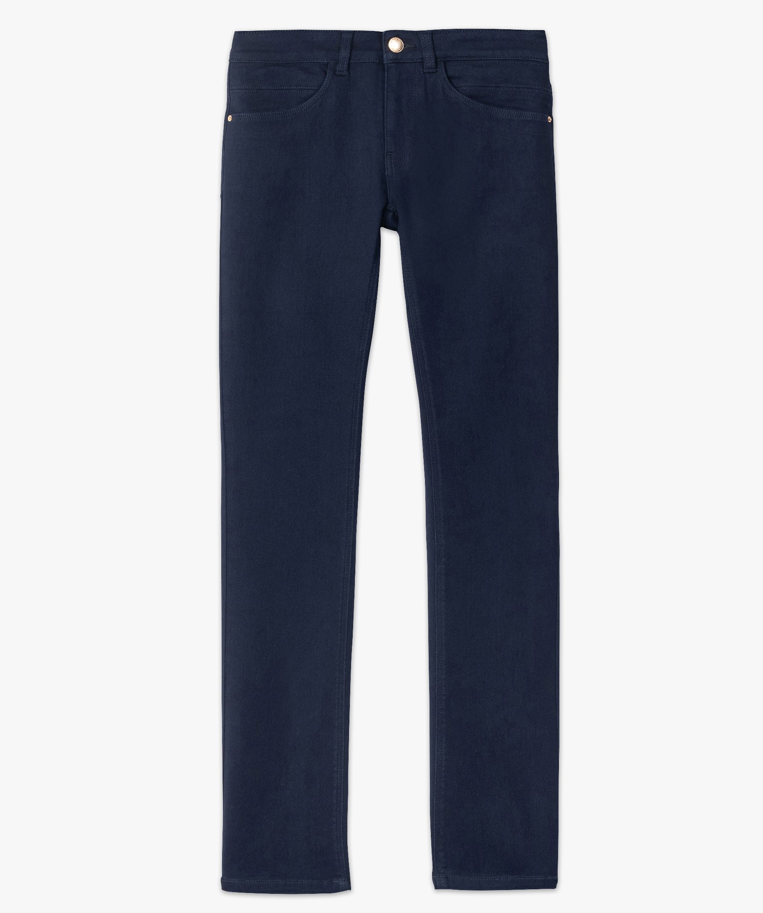 Jean femme coupe Regular taille normale blue black | GEMO