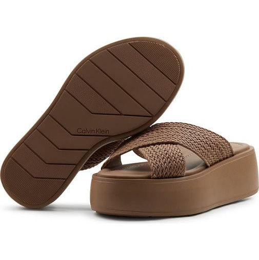 Calvin Klein Plateau-Pantolette BUBBLE SLIDE