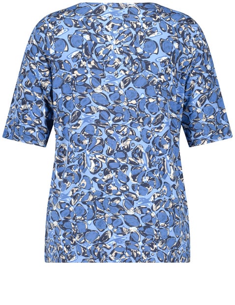Halbarmshirt mit Allover-Print