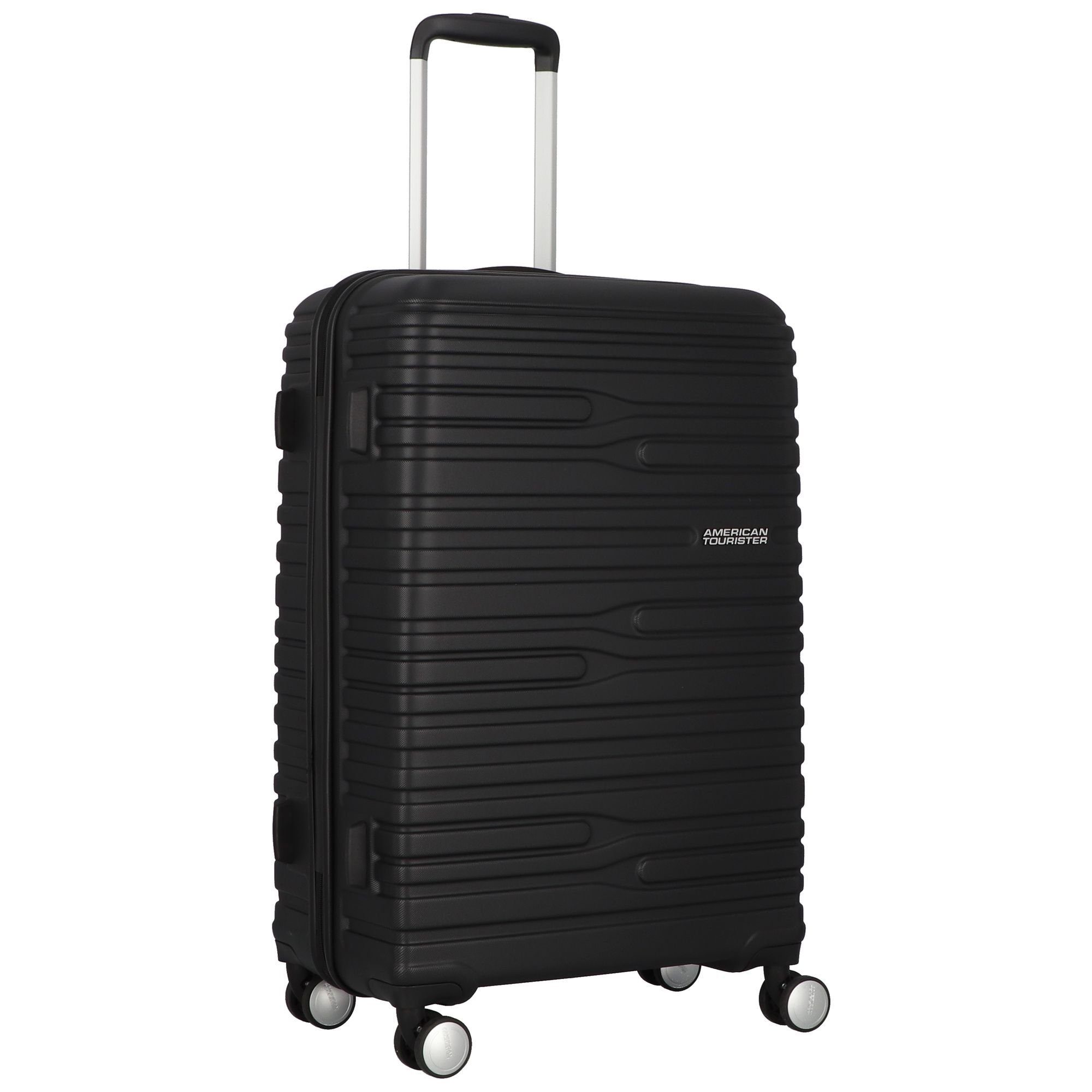 American Tourister® Trolleyset Wavestream, 4 Rollen, (3-teilig, 3 tlg), ABS